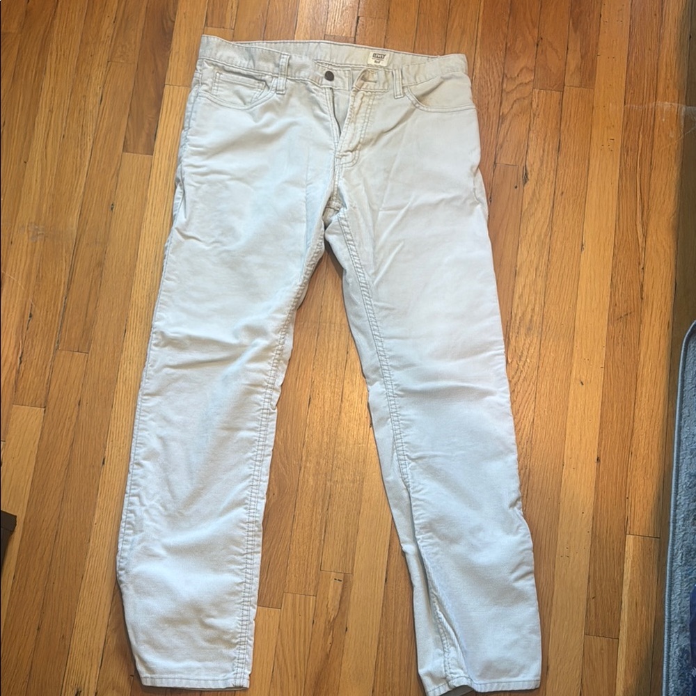 Men's Levi slim straight corduroy Pants 34x32